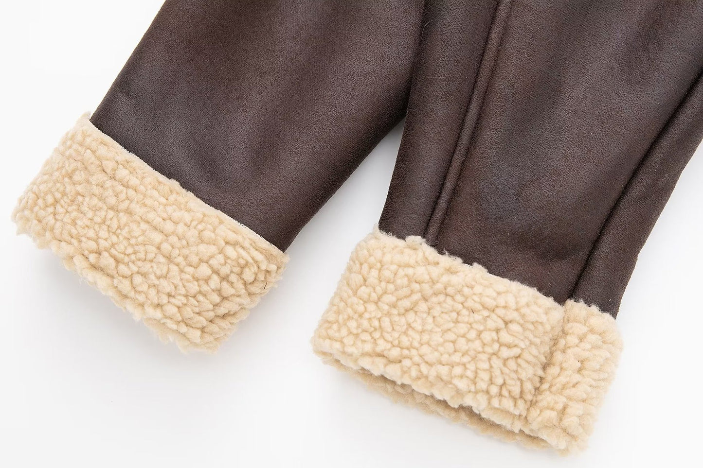 Giacca da donna alla moda autunno, spessa e calda, in pelliccia sintetica, vintage, a maniche lunghe, con cintura e orlo, capispalla da donna, eleganti top