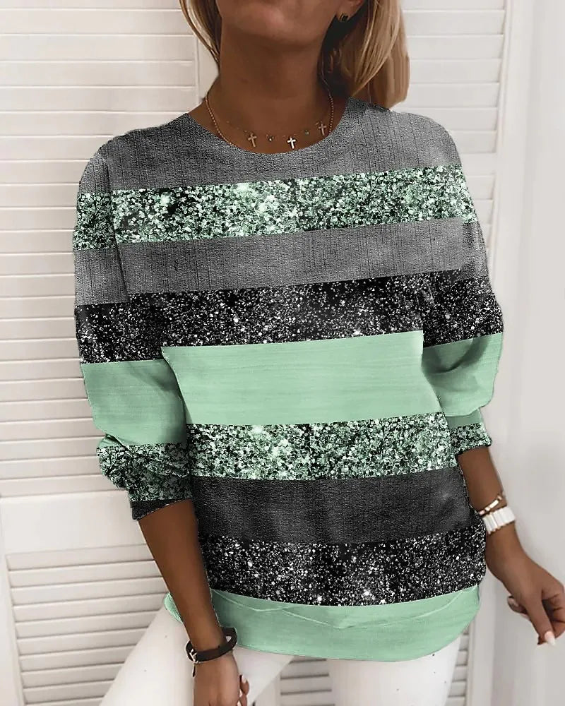 Felpe con cappuccio da donna a maniche lunghe con stampa 3D Galaxy autunnale, abbigliamento da strada femminile, felpe alla moda, pullover, abbigliamento oversize da donna