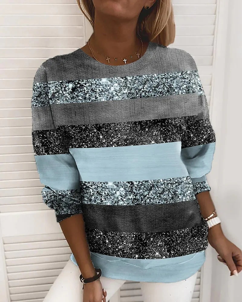 Felpe con cappuccio da donna a maniche lunghe con stampa 3D Galaxy autunnale, abbigliamento da strada femminile, felpe alla moda, pullover, abbigliamento oversize da donna