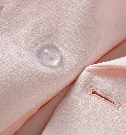 ALTA QUALITÀ Nuova moda 2022 Giacca blazer da donna con bottoni a forma di leone in argento, doppiopetto, giacca da lavoro