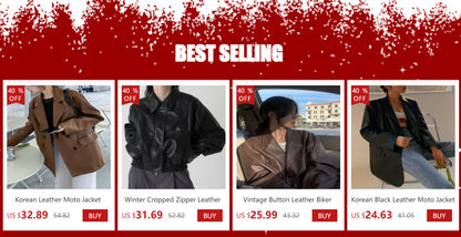 Giacca in pelle nera invernale corta da donna 2022 autunno coreano giacca da motociclista da strada alta da donna capispalla vintage sottile PU chic top