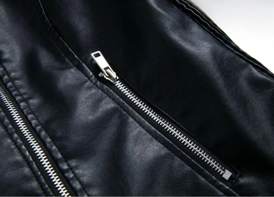 2024 Nuova moda donna finta giacca in pelle primavera autunno cerniera casual pu cappotto donna biker capispalla abbigliamento donna S-XXXL